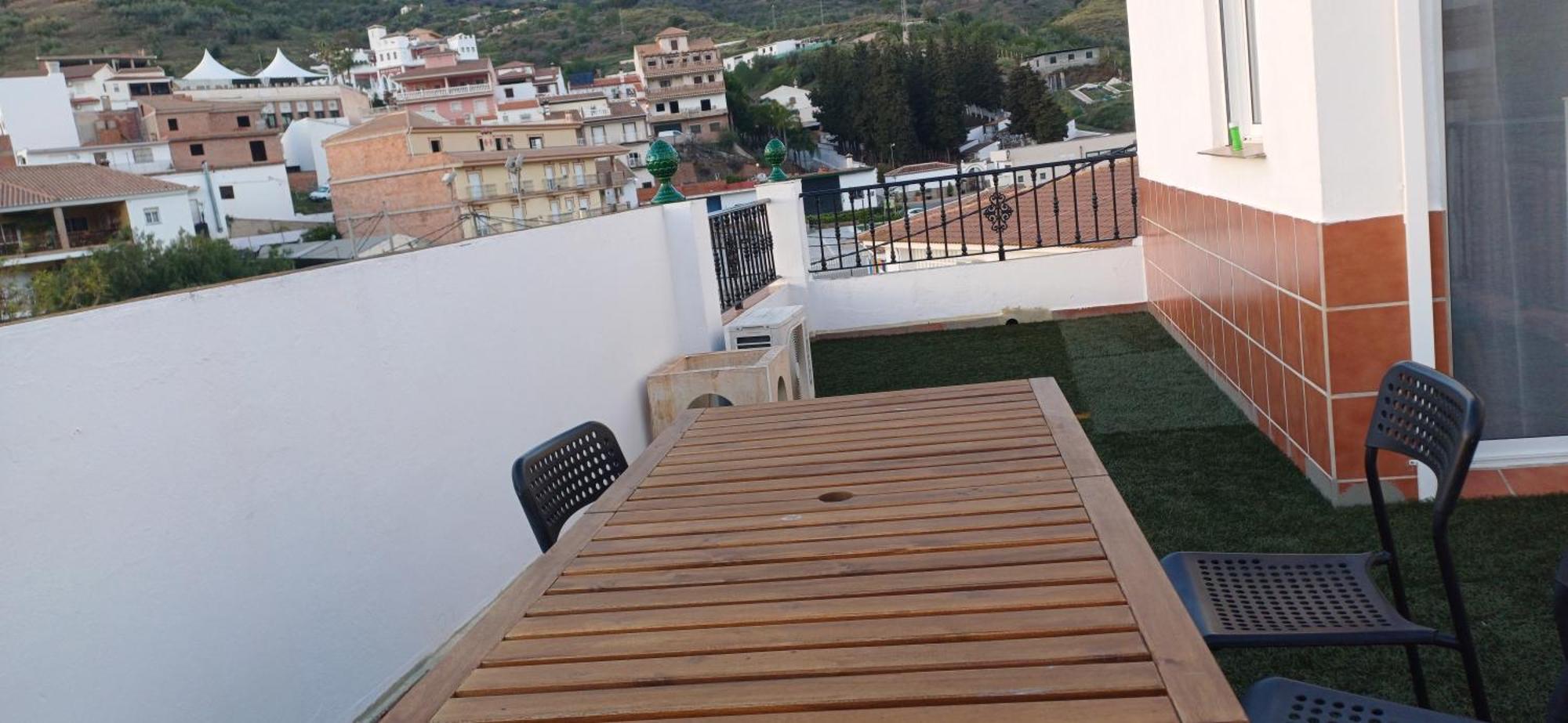 Atico En Arenas De Malaga Lägenhet Exteriör bild